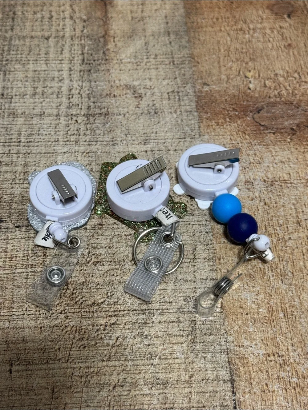 3 Christmas Retractable Badge Reel Badge Reel 3 Christmas Retractable Badge Ree